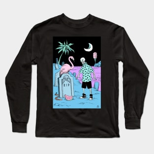 Memphis Bill and the Watermelon Slice Long Sleeve T-Shirt